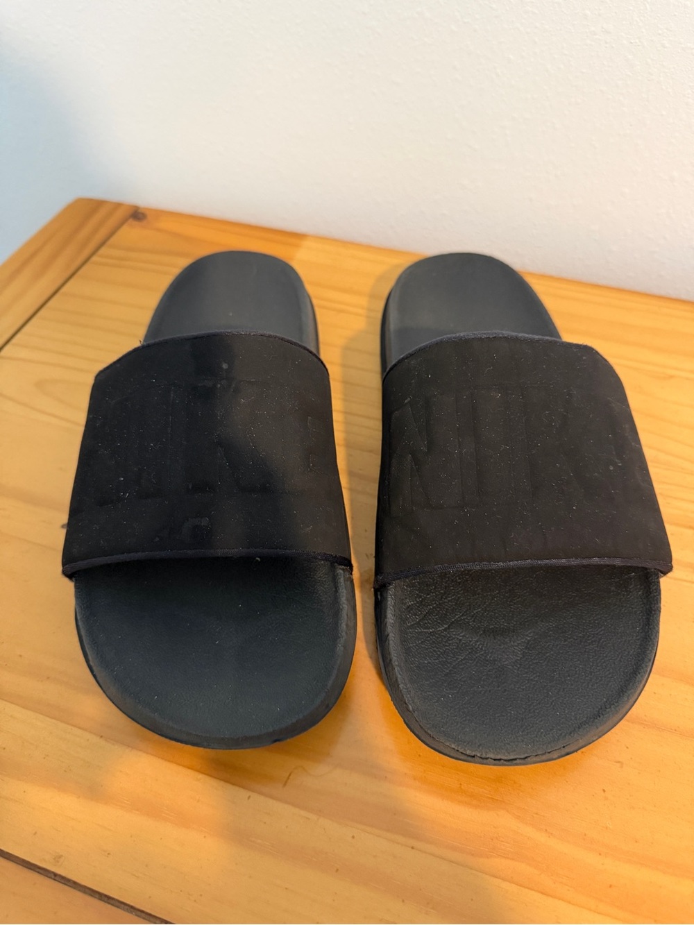 Men's Black Slide Sandals - Nike 9